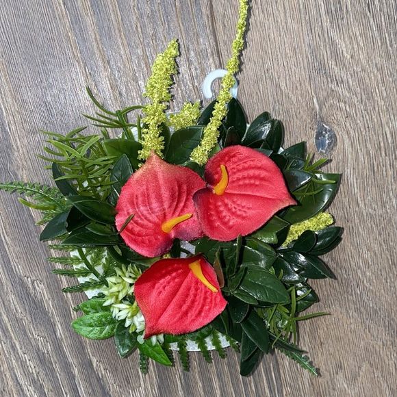 Other - Handmade Faux Flowers Ikebana.